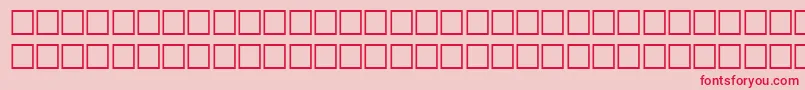 WatsonRegular Font – Red Fonts on Pink Background