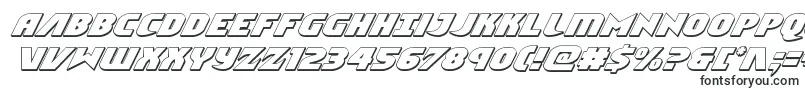 Ninjagarden3Dital-fontti – Korkean teknologian fontit