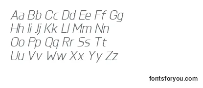 KnulItalic Font
