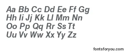 HelveticaCyrillicBoldInclined-fontti