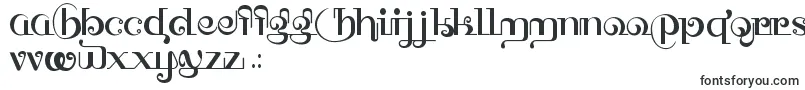 Шрифт HffThaiDye – античные шрифты
