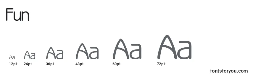 Fun Font Sizes