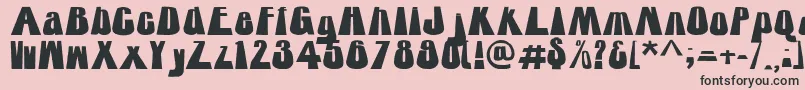 Saiba mais sobre a fonte RtTower Fonte RtTower – fontes pretas em um fundo rosa