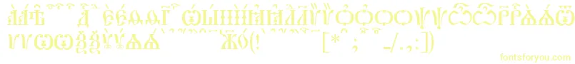 PochaevskCapsKucs Font – Yellow Fonts