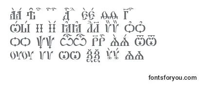 PochaevskCapsKucs Font