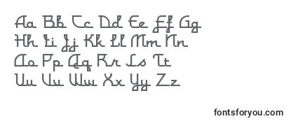 Шрифт Montereypopsiclenf