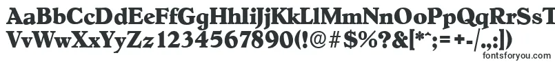 HobokenserialXboldRegular-Schriftart – Schriftarten, die mit H beginnen