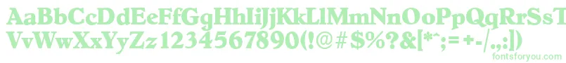 HobokenserialXboldRegular Font – Green Fonts