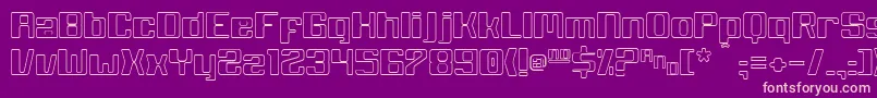 fuente Whitewolf – Fuentes Rosadas Sobre Fondo Morado