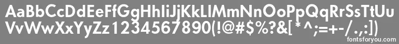 Подробнее о шрифте OrenburgcBold Шрифт OrenburgcBold – белые шрифты на сером фоне
