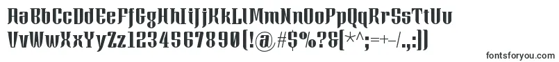 Шрифт Xacose – шрифты, начинающиеся на X