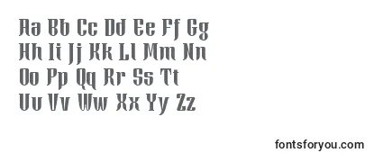 Обзор шрифта Xacose