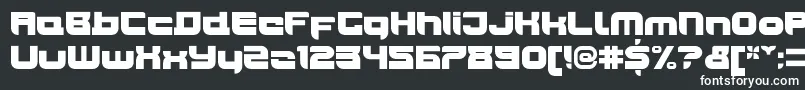 Шрифт JoyriderUltra – белые шрифты