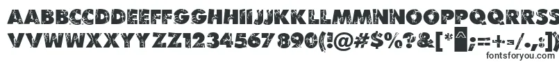 Шрифт MBenKrush – большие шрифты