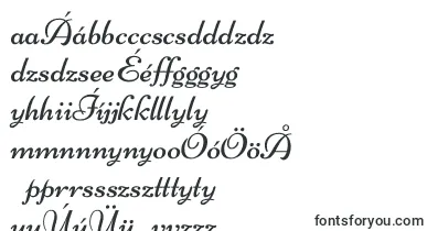 NiconneRegular font – hungarian Fonts