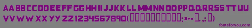 More about Badblocks Font Badblocks Font – Purple Fonts on Gray Background