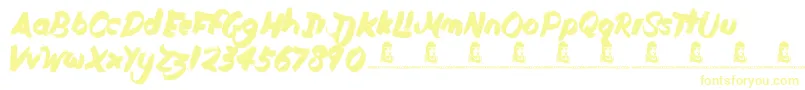 DutyCycle Font – Yellow Fonts