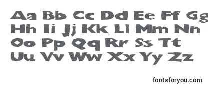 Обзор шрифта Chunkoblockoxtradark