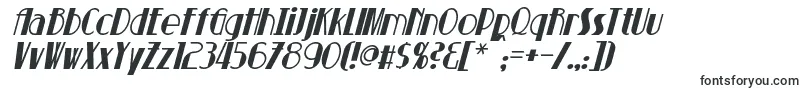 SuchetItalic-fontti – Logofontit