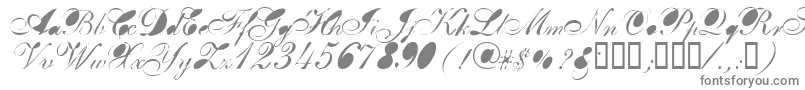 Breastbomb-fontti – harmaat fontit