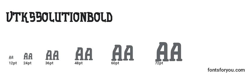 sizes of vtkssolutionbold font, vtkssolutionbold sizes