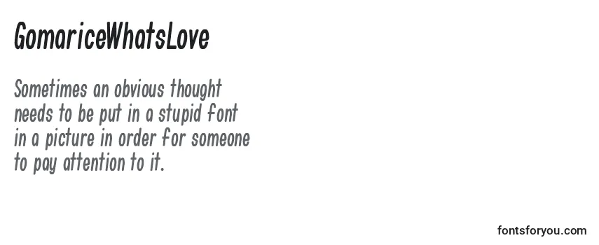 gomaricewhatslove, gomaricewhatslove font, download the gomaricewhatslove font, download the gomaricewhatslove font for free