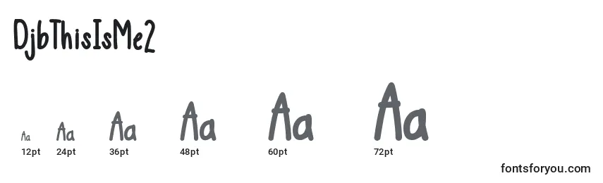 sizes of djbthisisme2 font, djbthisisme2 sizes