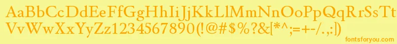 Подробнее о шрифте WinthorpergRegular Шрифт WinthorpergRegular – оранжевые шрифты на жёлтом фоне