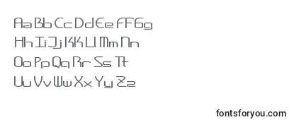 Amplitudesstretched Font