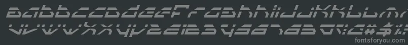 Weitere Informationen zur Spyv3li-Schriftart Spyv3li-Schriftart – Graue Schriften auf schwarzem Hintergrund