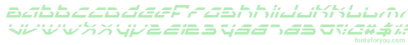 Шрифт Spyv3li – зелёные шрифты