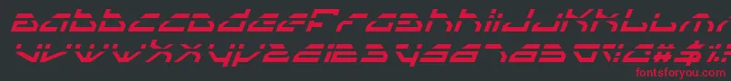 Spyv3li Font – Red Fonts on Black Background