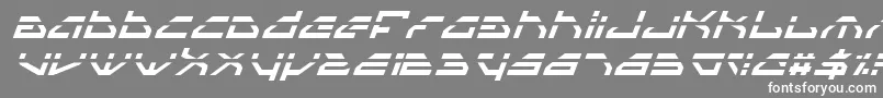 Spyv3li Font – White Fonts on Gray Background