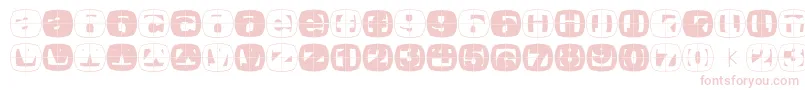 Fragmentcapsround Font – Pink Fonts