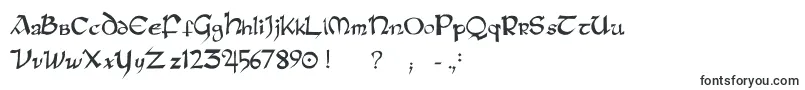 Raneinsular-Schriftart – Schriften für Microsoft Word