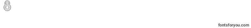 Discodiva Font – Fonts for Digit 8