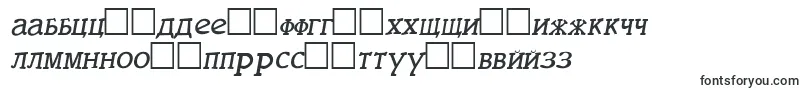 ItaliacyrillicitalicItalic-Schriftart – aserbaidschanische Schriften
