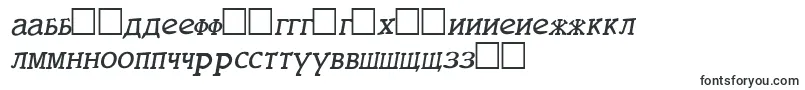 ItaliacyrillicitalicItalic-Schriftart – maltesische Schriften