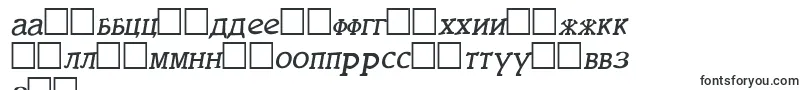 ItaliacyrillicitalicItalic-Schriftart – lettische Schriften