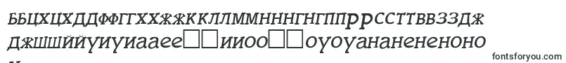 ItaliacyrillicitalicItalic-Schriftart – kreolische Schriften