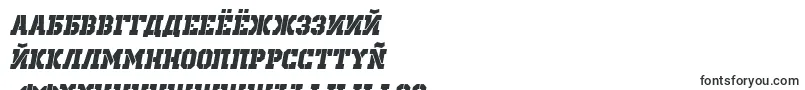 OldSchoolUnitedStencilItalic-fontti – venäjän fontit