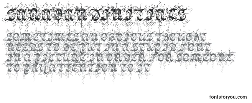 Sarabandinitials Font