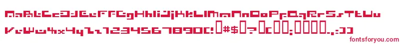 Irresist Font – Red Fonts on White Background