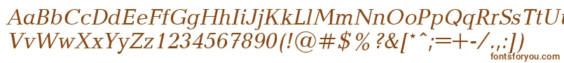 UkrainianbalticaItalic Font – Brown Fonts