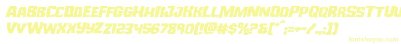 Monsterhunterexpandital Font – Yellow Fonts