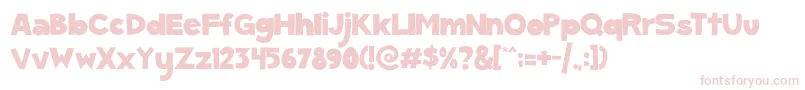 ScGumKids Font – Pink Fonts on White Background