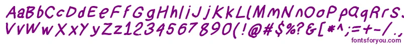Suplexdriverblackobl Font – Purple Fonts