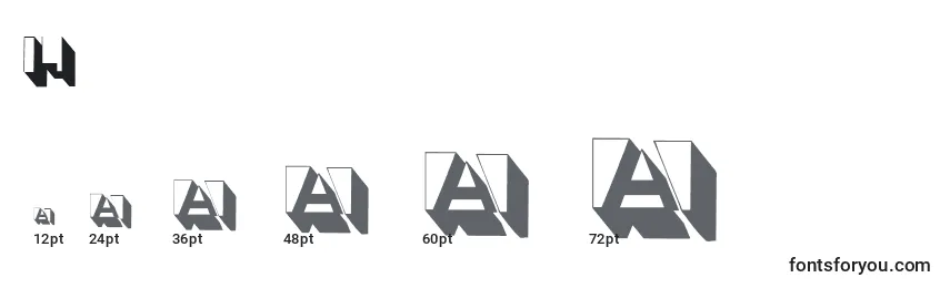 Letterbuildingsthree Font Sizes