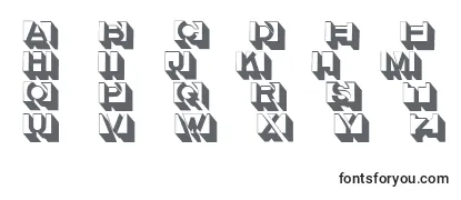 Letterbuildingsthree Font