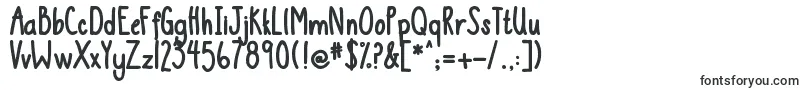 DjbThisIsMe2-fontti – Alkavat D:lla olevat fontit
